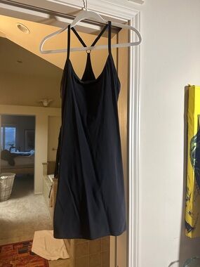 Outdoor voices athletic Black Dress with Strappy Back